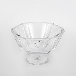 کاسه ی شیشه ای پایه دار