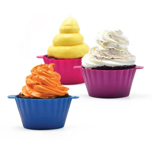 کاپ کیک کلیز رنگ ابی