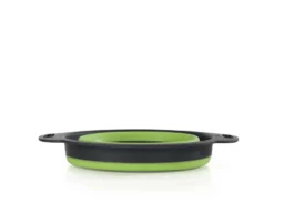 آبکش مدل تاشو کوچک جمع شده رنگ سبز