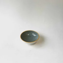 سس خوری کاسه گلدار مربعی سایز کوچک رنگ سبز