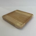 بشقاب طرح چوب مربعی