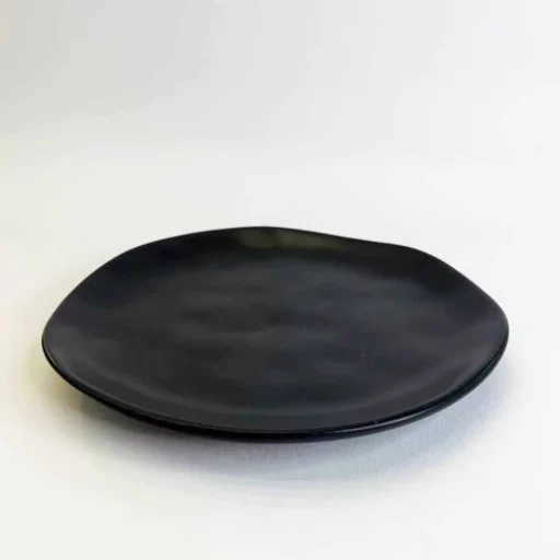 پیش دستی مودل موج دار رنگ مشکی