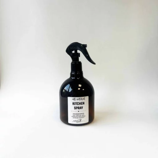 اسپری مانلی شیشه ای قهوه ای