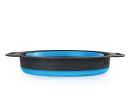 آبکش مدل بزرگ رنگ ابی جنس سلیکونی بدون پایه