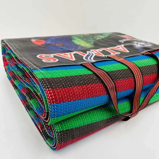 زیر انداز حصیری دسته دار