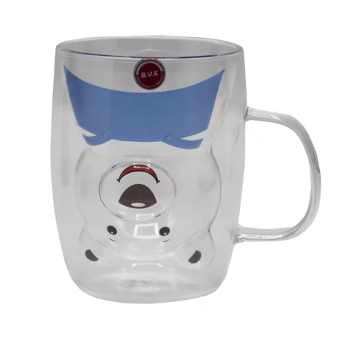 لیوان دو جداره طرح خرس