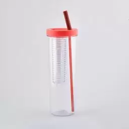 قمقمه طرح مخزن دار رنگ گوجه ای