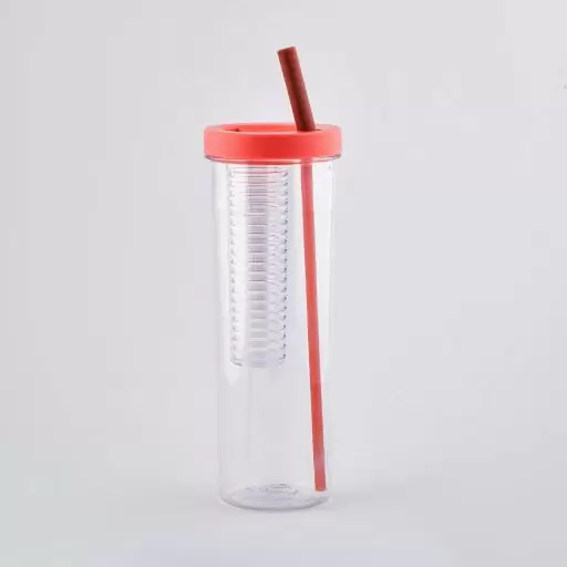 قمقمه طرح مخزن دار رنگ گوجه ای