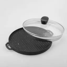 تابه گریل چدن گرد کوچک