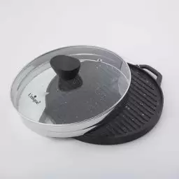 ست دوپارچه قابلمه 29 دایره در شیشه ای