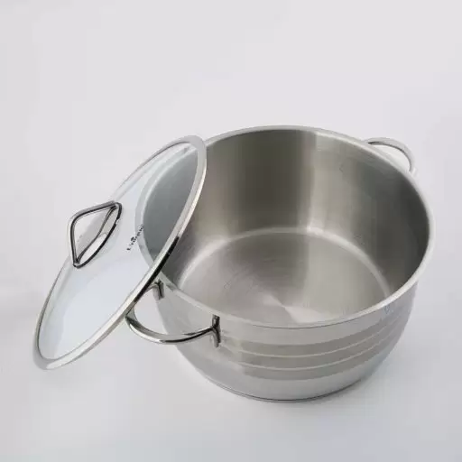قابلمه استیل سایز 28 (درباز)