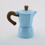 قهوه جوش دوکاپ رنگ ابی