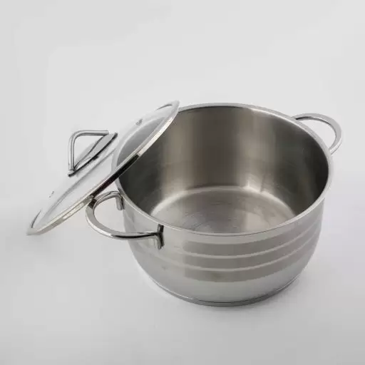 قابلمه استیل سایز 24 (درباز)