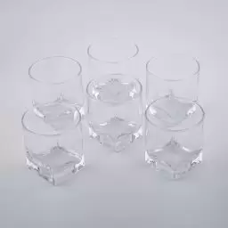 لیوان کار ساده طرح شیشه ای