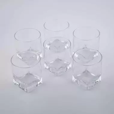 لیوان کار ساده طرح شیشه ای