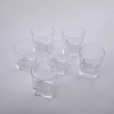 لیوان کار ساده شیشه ای