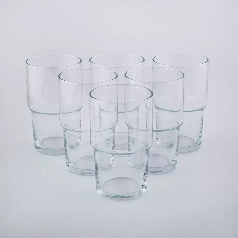 لیوان رکابی شیشه ای