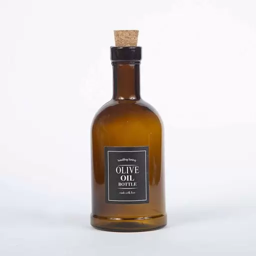 بطری قهوه ای مینی (نمای رو به رو)