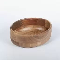 کاسه بیضی سایز 17 چوبی