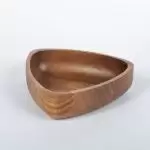 کاسه مکعب مثلثی مدل چوبی