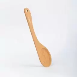 قاشق ساده مدل چوبی