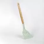 کفگیر مدل چوبی رنگ سبز