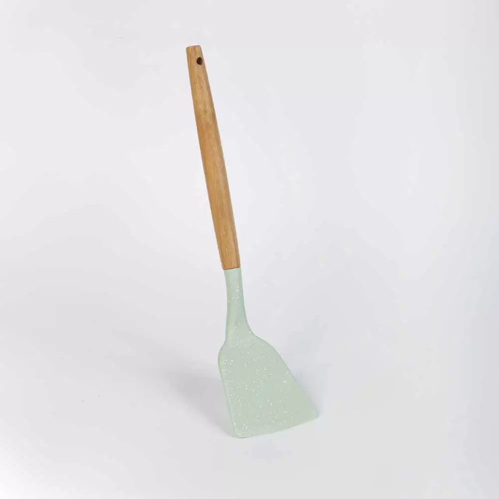 کفگیر برنج خوری رنگ سبز