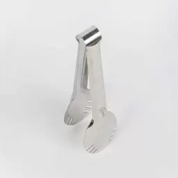 انبر سالادی بیضی استیل