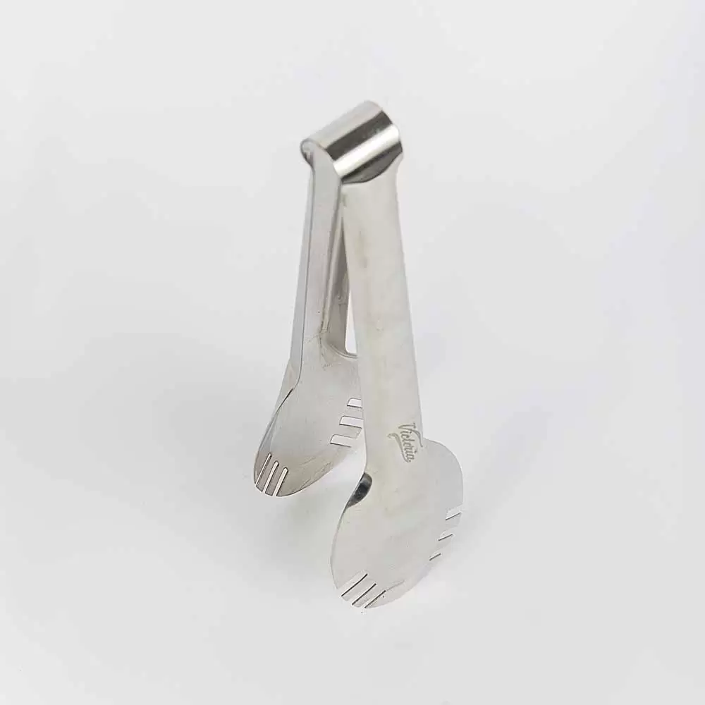 انبر سالادی بیضی استیل