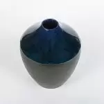 گلدان صراحی دو رنگ سایز متوسط