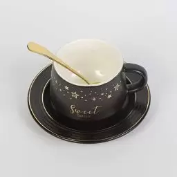 ماگ زیره دار رنگ مشکی