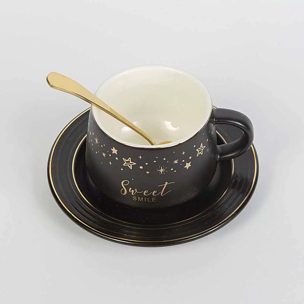 ماگ زیره دار رنگ مشکی