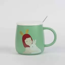 ماگ سبز در دار