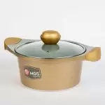 قابلمه جنس گرانیتی رنگ بژ
