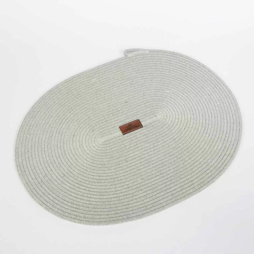 زیر بشقابی رنگ خاکستری