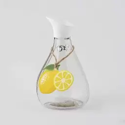 ابلیمو خوری شیشه ای رنگ سفید سایز 3