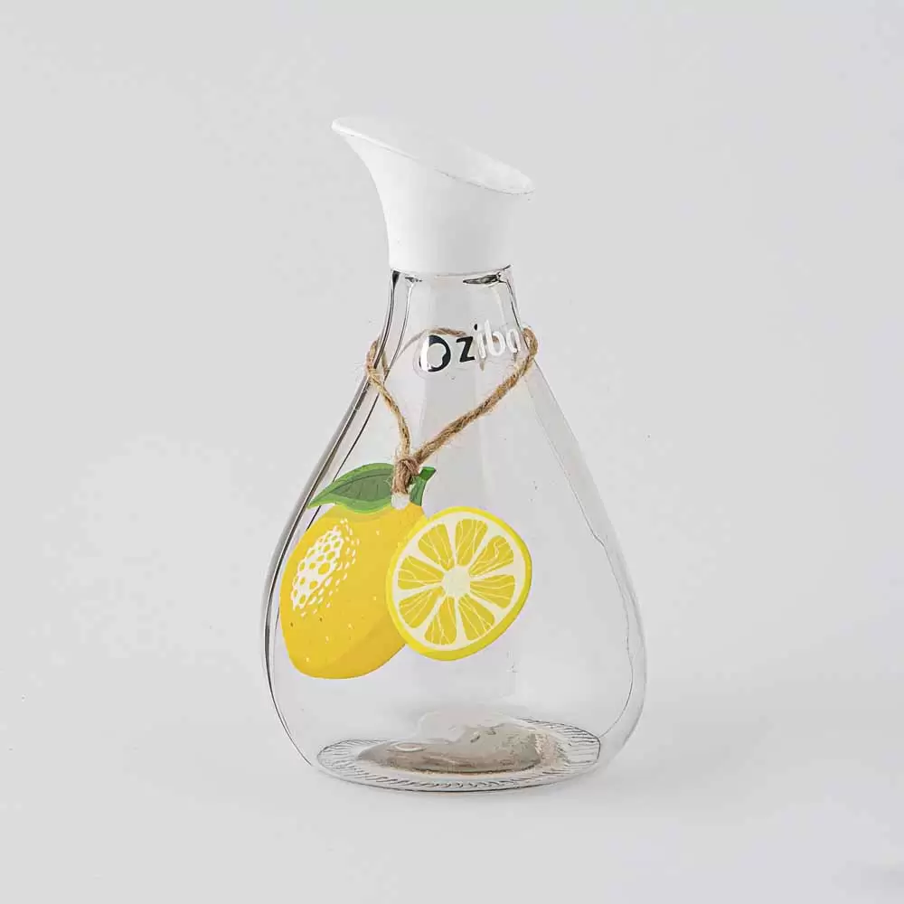 ابلیمو خوری شیشه ای رنگ سفید سایز 3