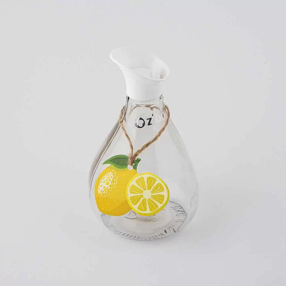 ابلیمو خوری شیشه ای رنگ سفید