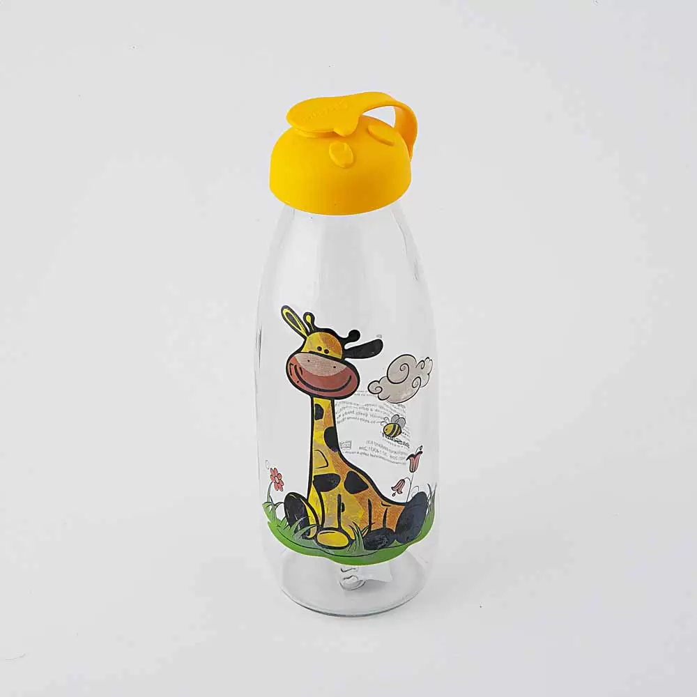 بطری پازن طرح کودک رنگ زرد