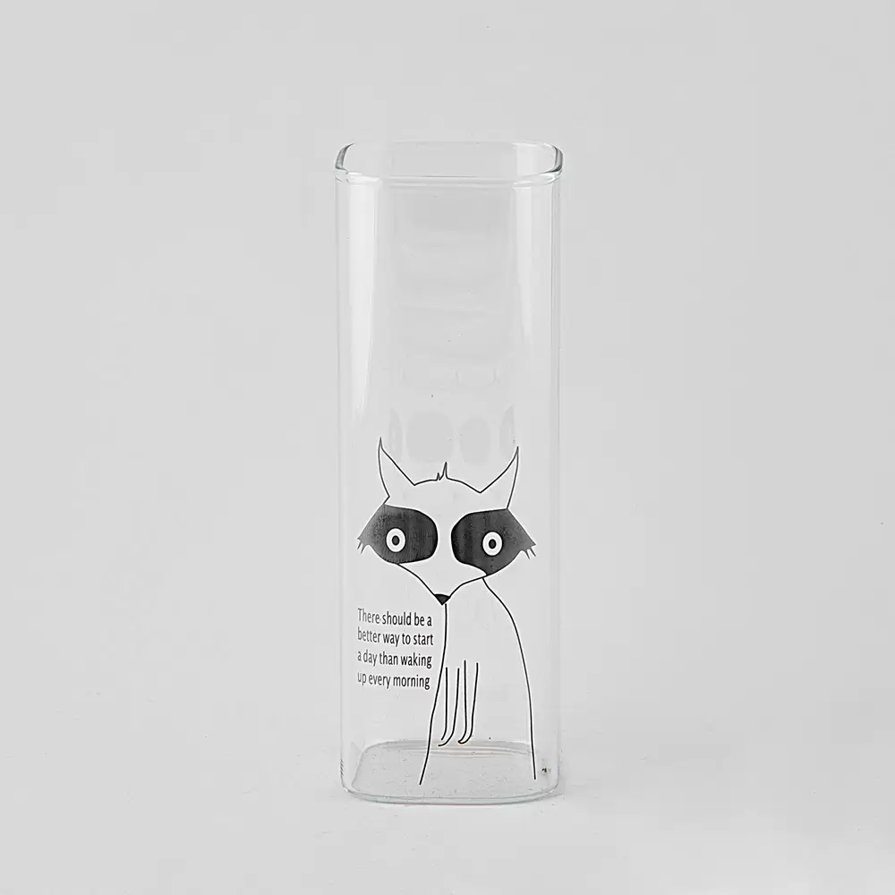 لیوان مربع مدل حیوان