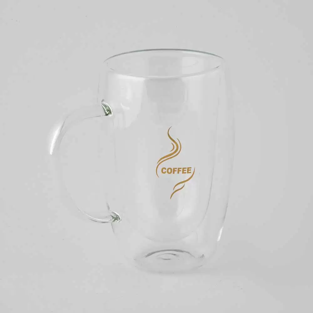 ماگ دوجداره شیشه ای