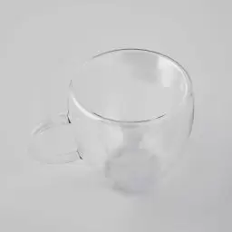 ماگ دو جداره سر گرد