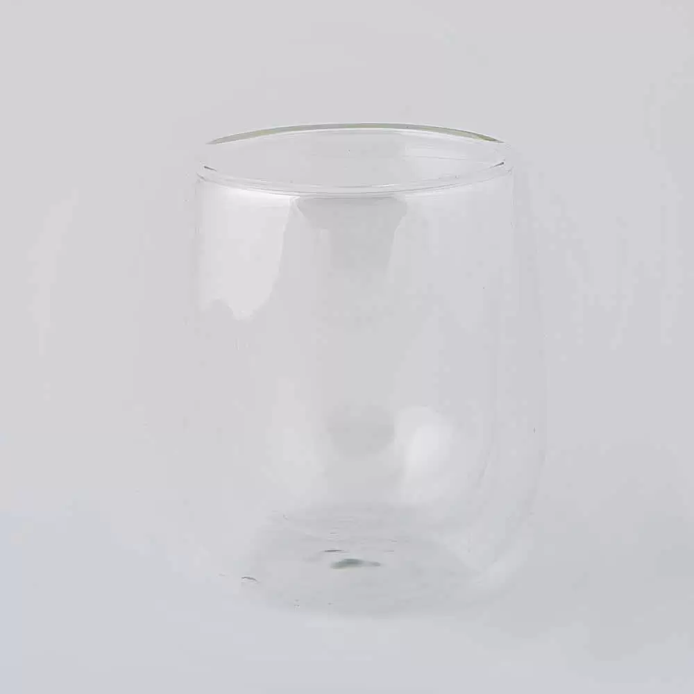 ماگ دایره ای بدون دسته شیشه ای