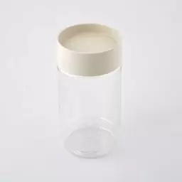 ظرف سایز متوسط رنگ شیری