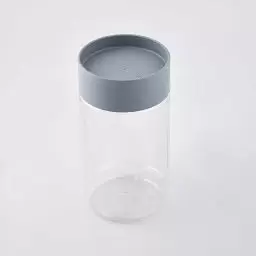 ظرف سایز متوسط رنگ ابی مات