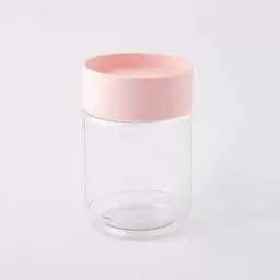 ظرف سایز متوسط رنگ گلبهی