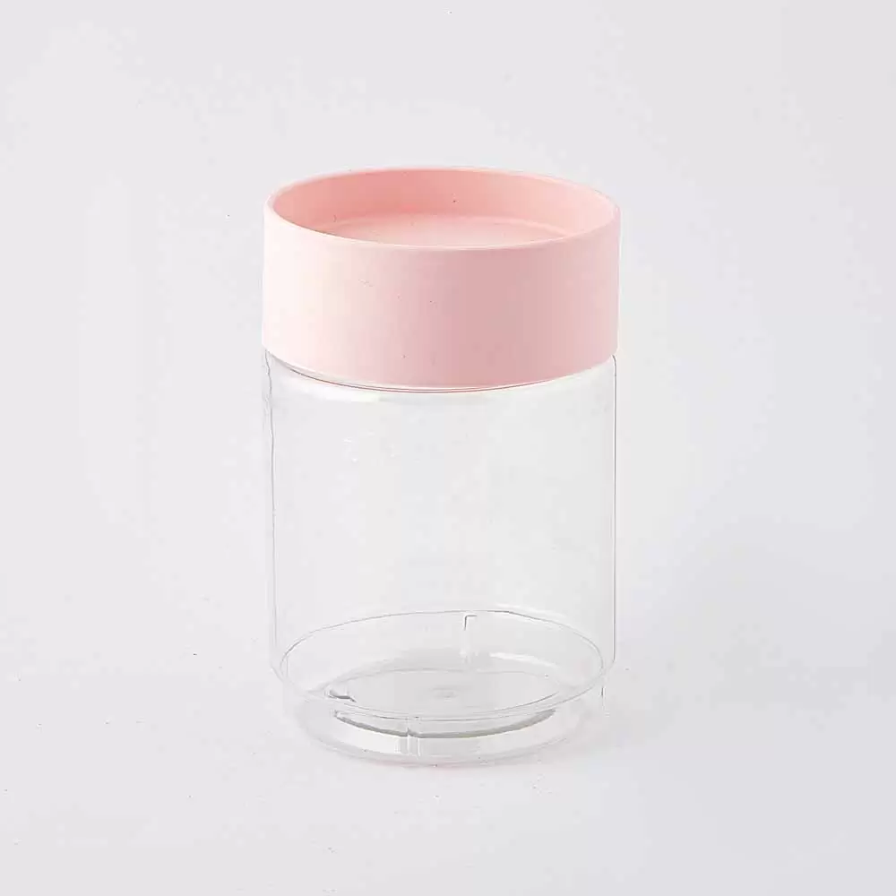 ظرف سایز متوسط رنگ گلبهی