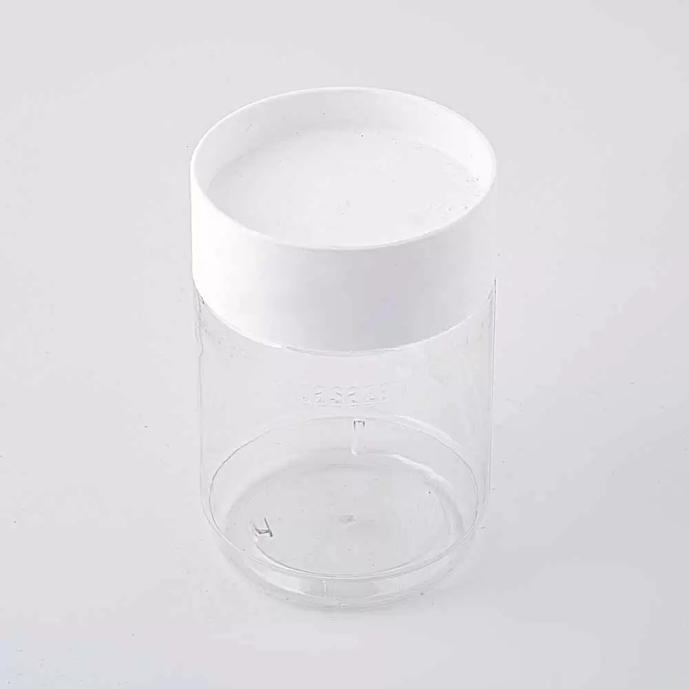 ظرف پلاستیکی در ار متوسط رنگ سفید