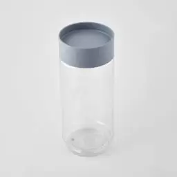 ظرف سایز بزرگ رنگ ابی مات