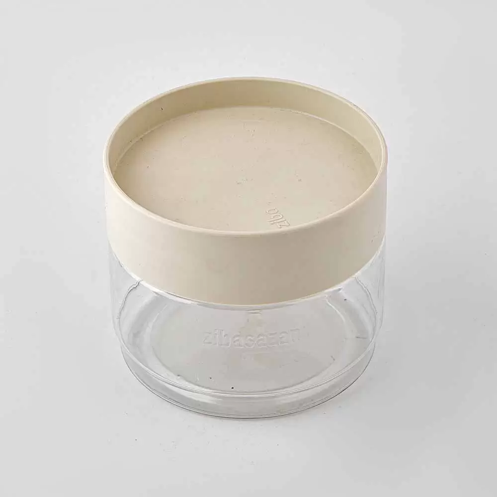 بانکه پت پاستیل بزرگ رنگ کرمی